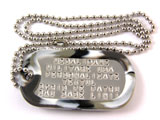 Medalion Militar SUA Personalizat, din inox,lant 60 cm,cauciuc de protectie camuflaj Urban