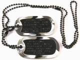 Set Medalioane Militare SUA Personalizate,din metal vopsit negru,lant 60 cm,lant 10 cm cauciucuri de protectie camuflaj Urban